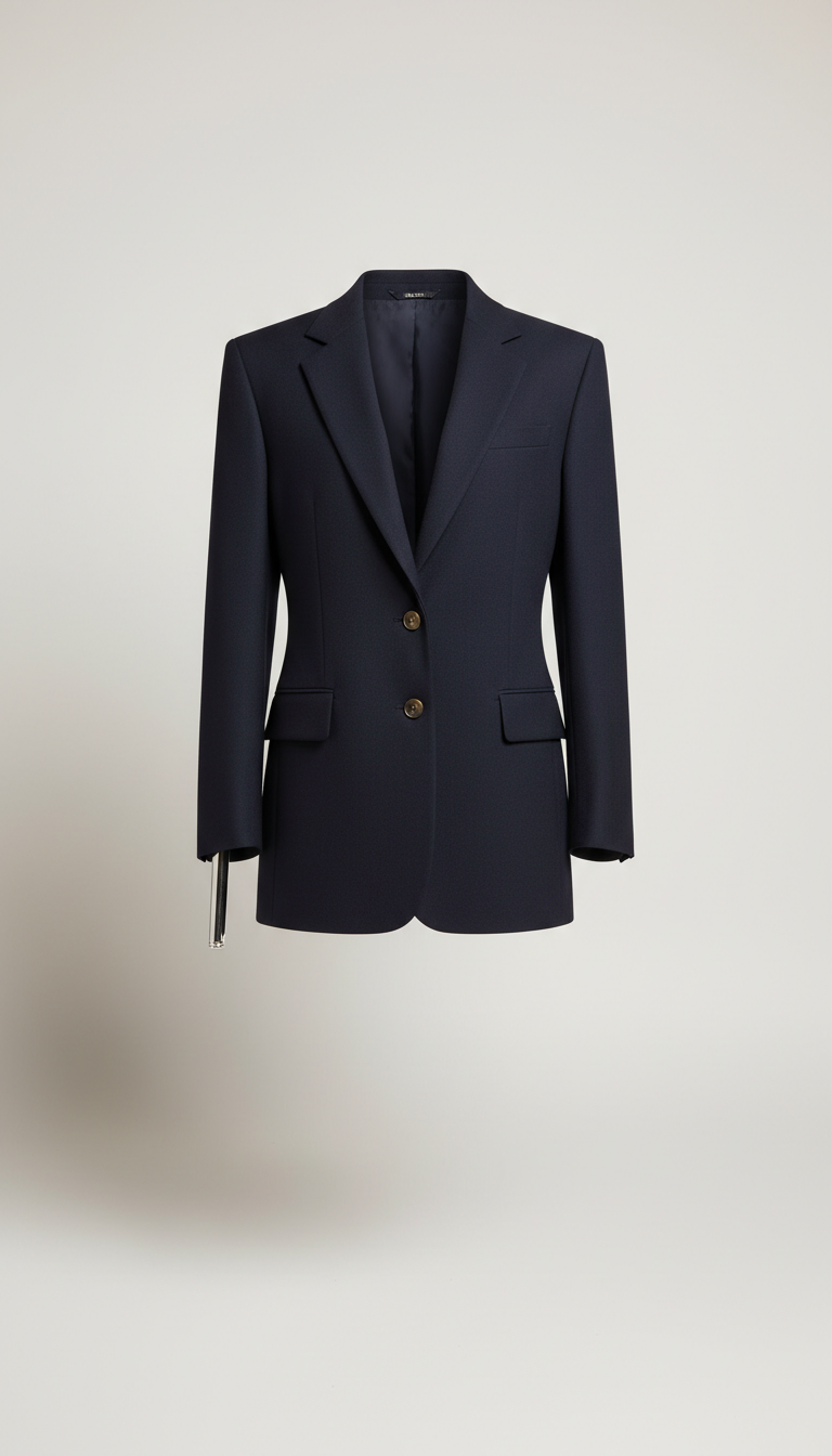 Midnight navy tailored blazer